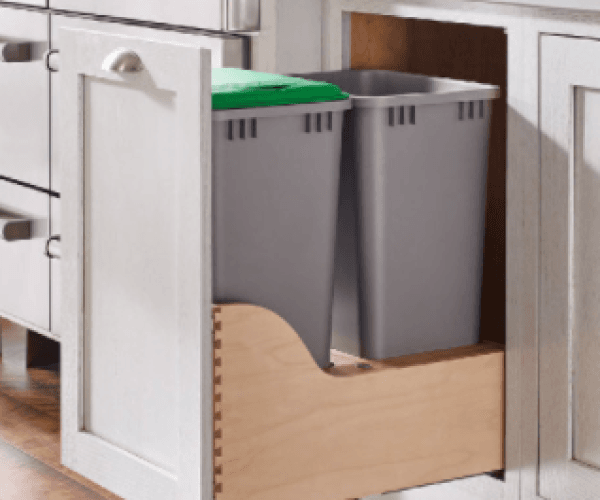 Trash Can Built In