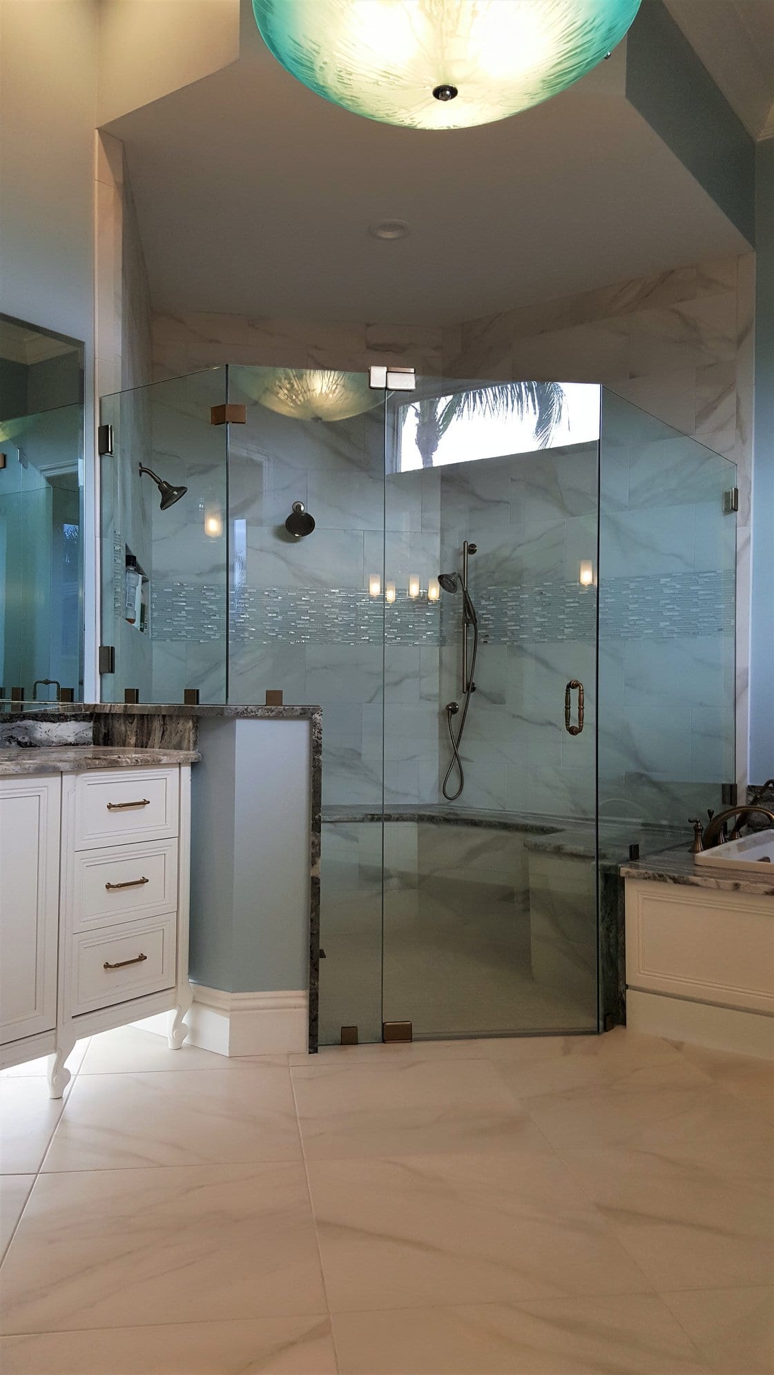 Corner Glass Shower