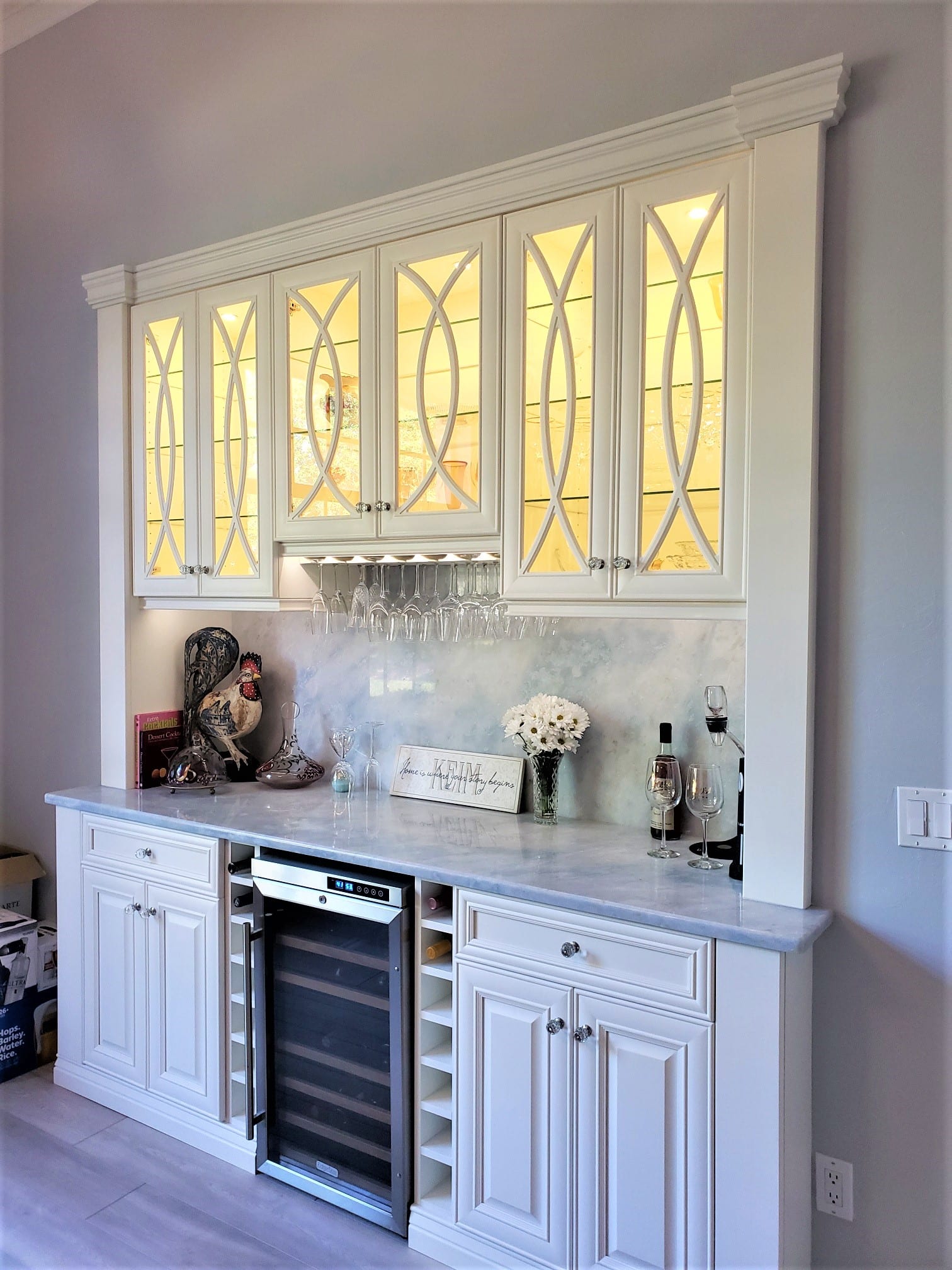 ME White Wine Cabinet