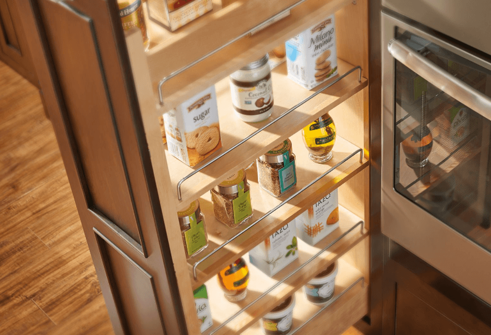 Wood Pantry Pullout